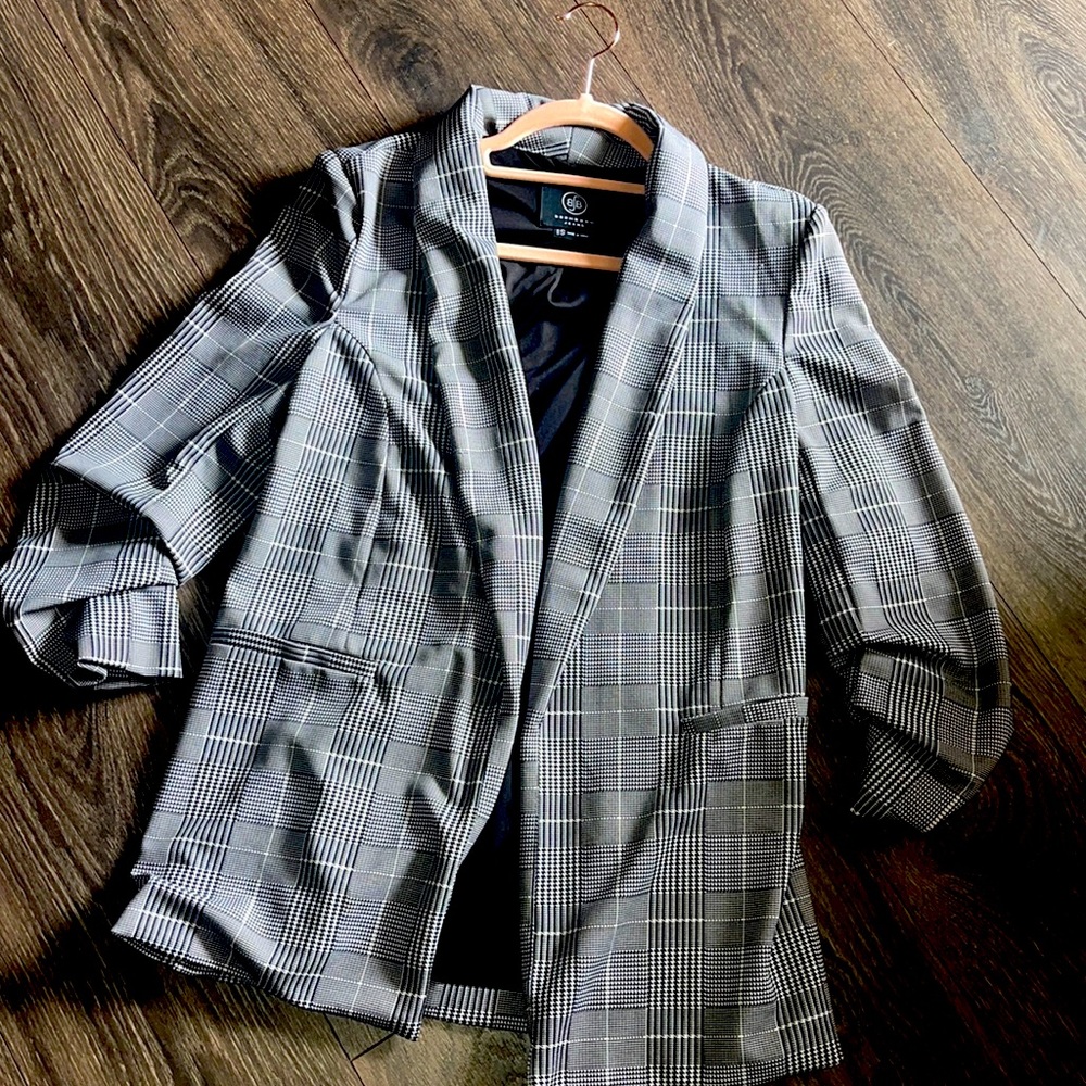 Plaid Blazer